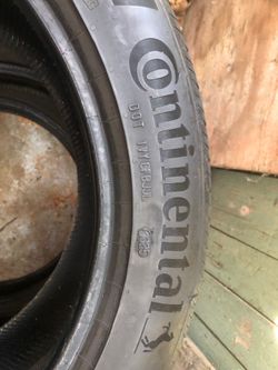 255/45/19 CONTINENTAL PAIR