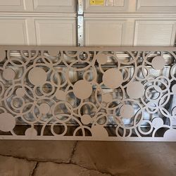 Decorative pierced wall panel