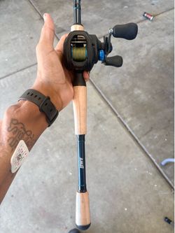 Lews rod slx bait caster reel