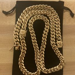 Cuban link set (10mm)