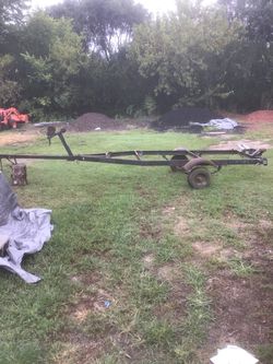 Boat trailer sold as is no title 15.5’ long