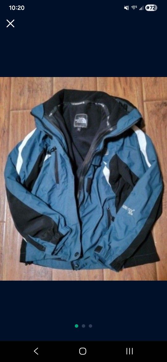 Brand New Kids North Face Goretex Fleece Hoodie Jacket