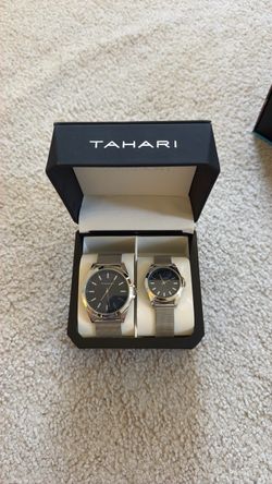 Tahari his and hers watch.
