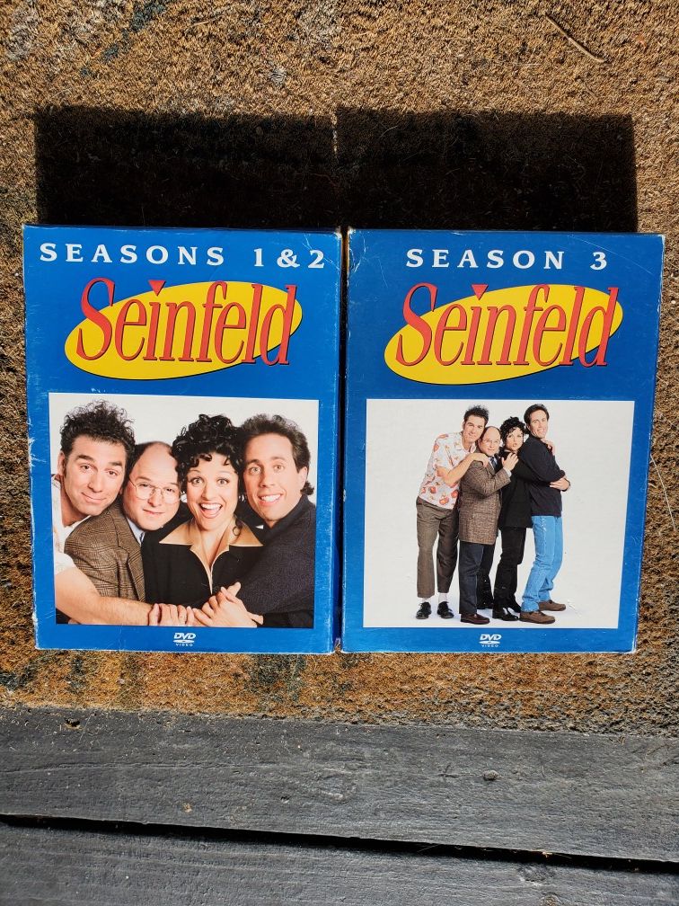 Seinfeld Seasons 1-3. Barely used.
