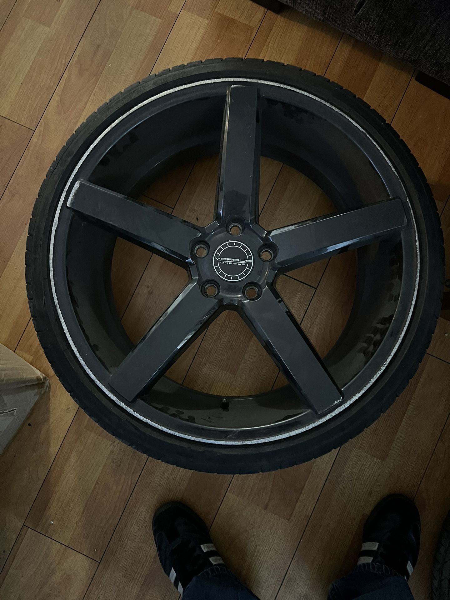 Versus Rims With Tires