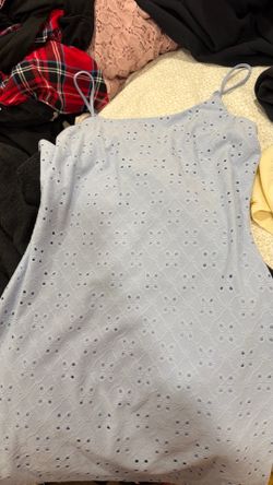 blue dress size small
