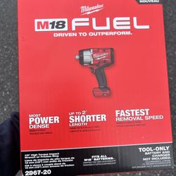 Milwaukee New Gen 1/2” High Torque Wrench