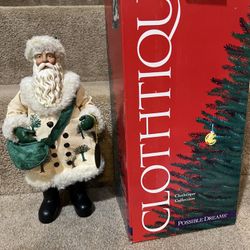 2001 Clothtique Possible Dreams Santa “Spirit of the Forest” # 15701 (2001)