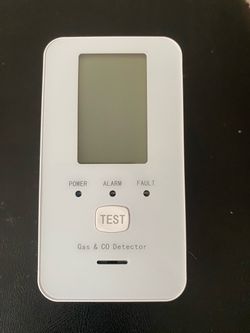 Gas & CO Detector with LCD Display
