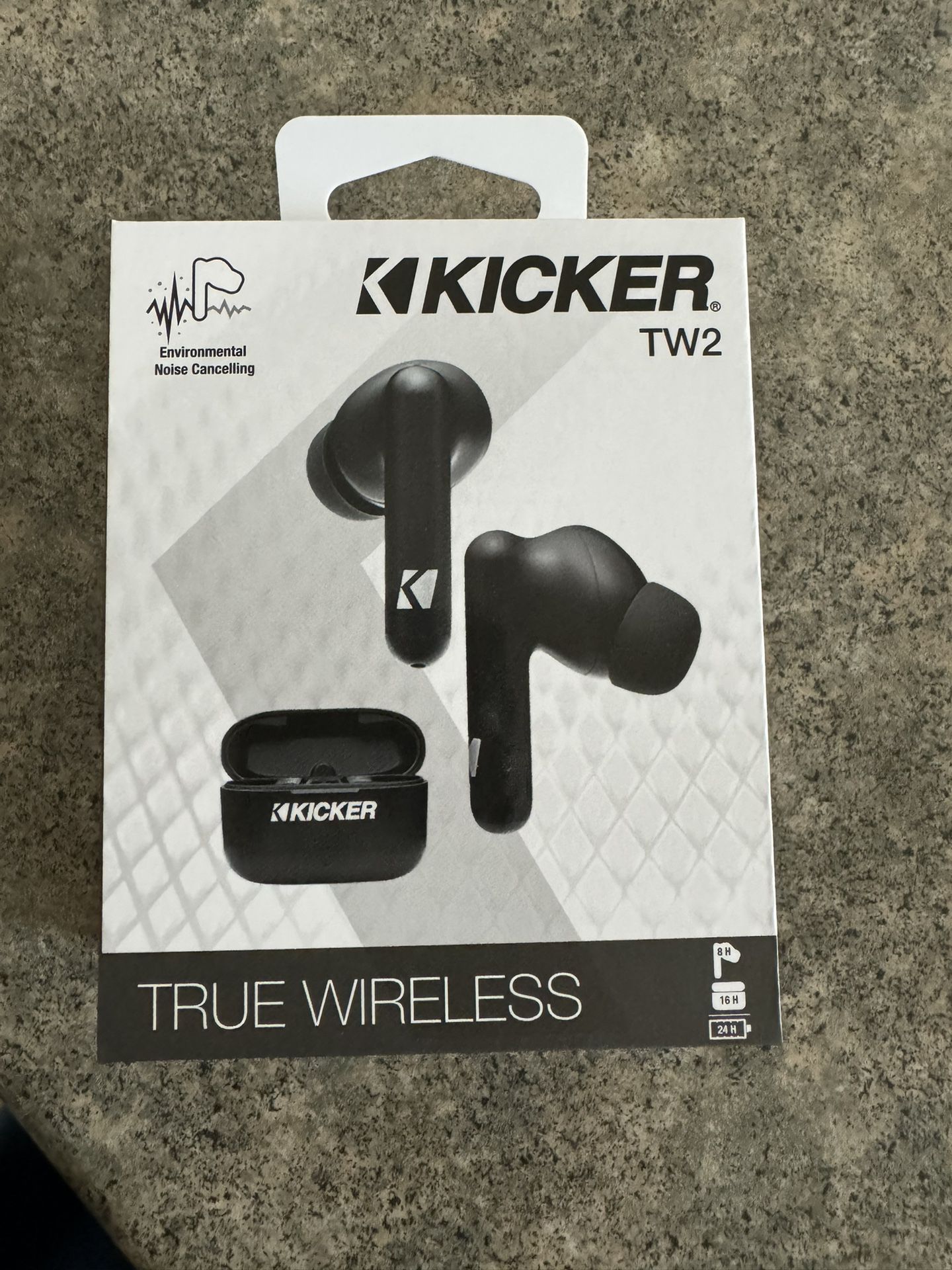 Kicker TW2 Earbuds. Brand New.