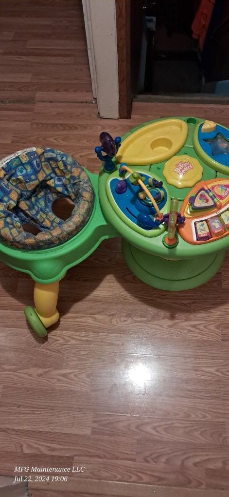 Bright Starts 3 In 1 Walk Around Activity Station $30 Obo