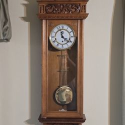 GUSTAV NECKER VIENNA REGULATOR WALL CLOCK 