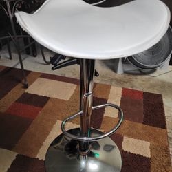 White Butt-Cuppin' Stool Seat