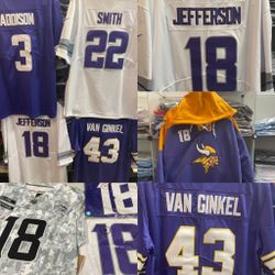 MN Vikings- Jerseys / Hoodies / Autographs - Lots Of Gear