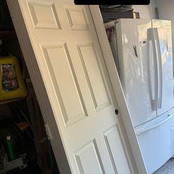 TWO!! Solid Core Door Left Hand