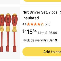insulated Nut Drivers