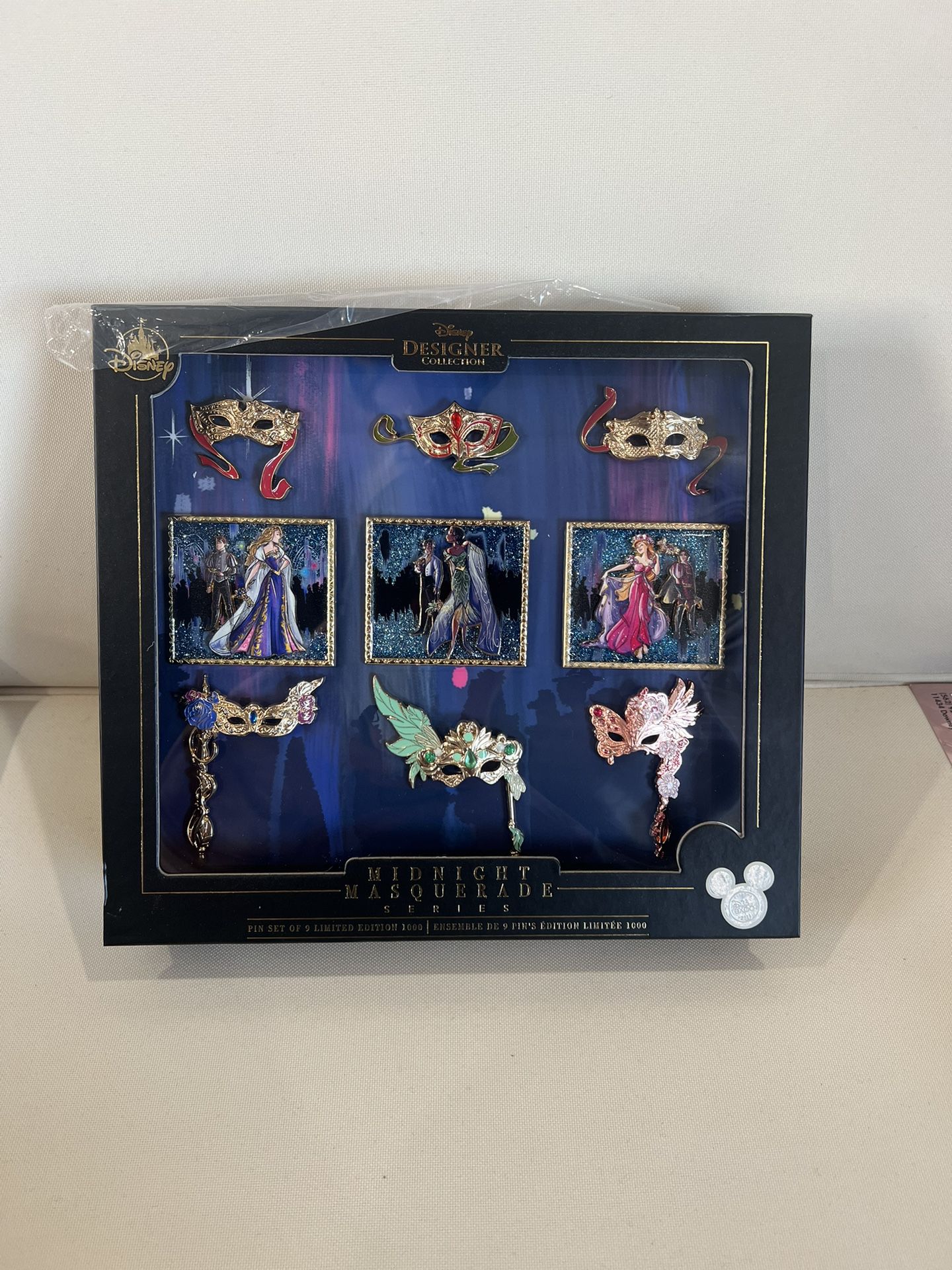 Disney Midnight Masquerade Collectors Pins