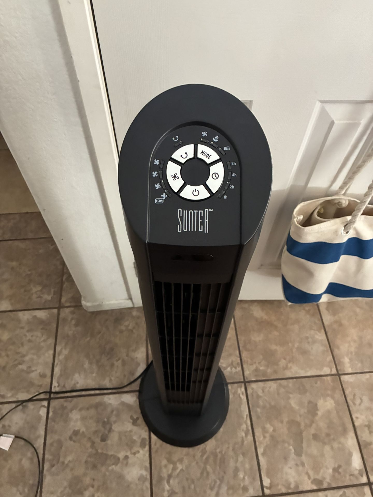 Sunter 39” Tower Fan With Remote
