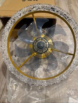 Low Profile Ceiling Fan with Light