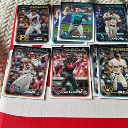 2024 Topps Baseball Rookie Cards 19 Total