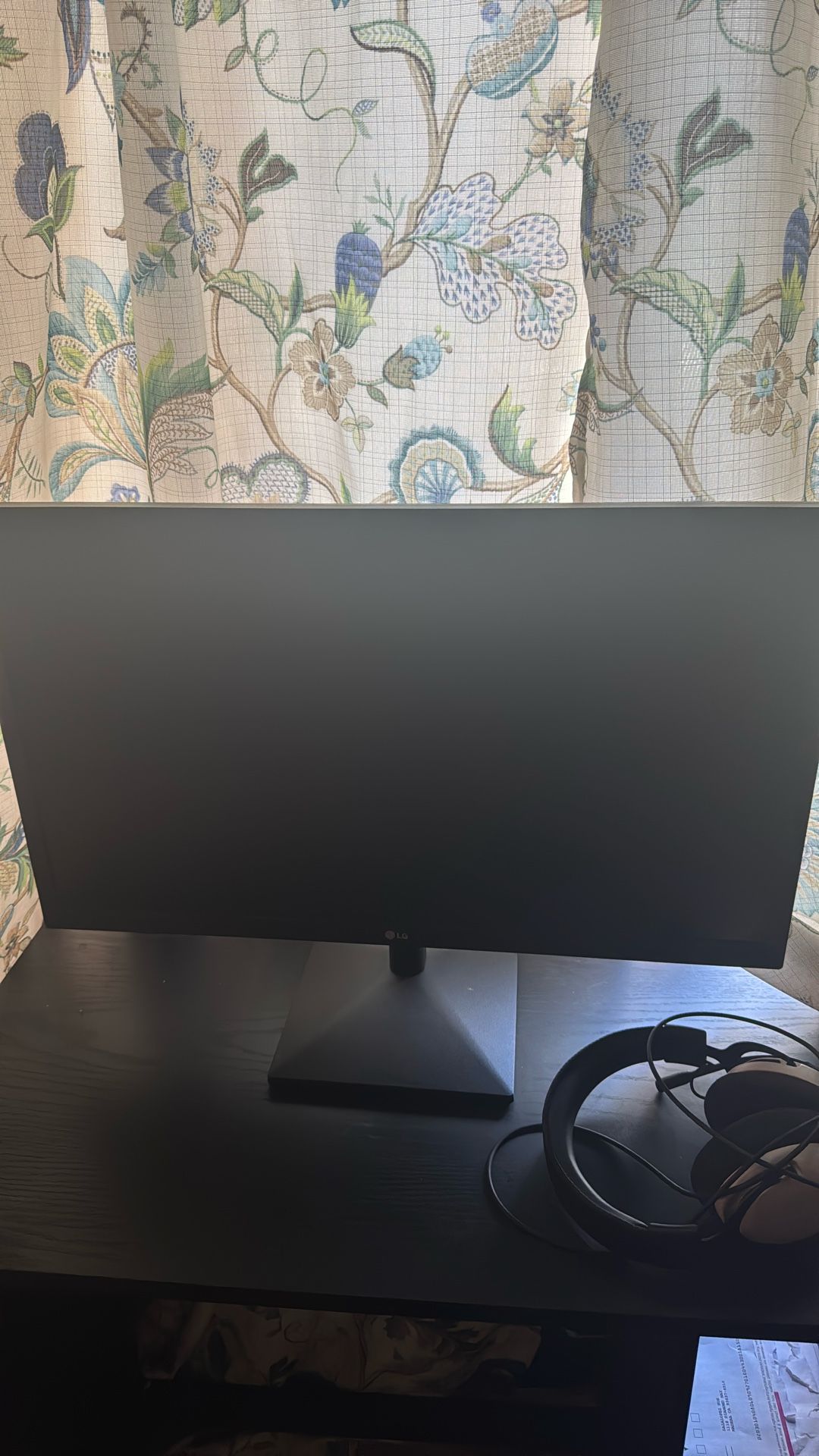 Gaming Monitor With Headset 