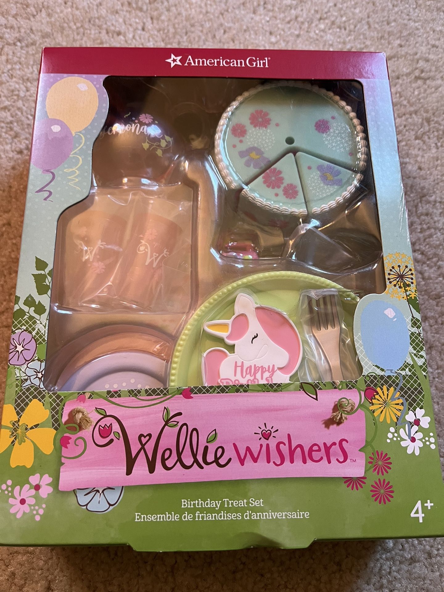 American Girl WellieWishers Birthday Treat Set