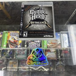 Guitar Hero Metallica PS3 $50 Gamehogs 11am-7pm