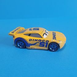 Disney Pixar Cars 3 Dinoco Cruz Ramirez #51 Mattel Diecast Toy Car
