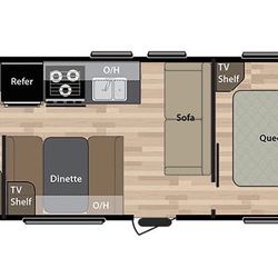 2018 Keystone Springdale West 260TBWE – $9,900 CASH – Clean Title 