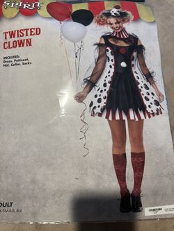 Killer Clown Costume 