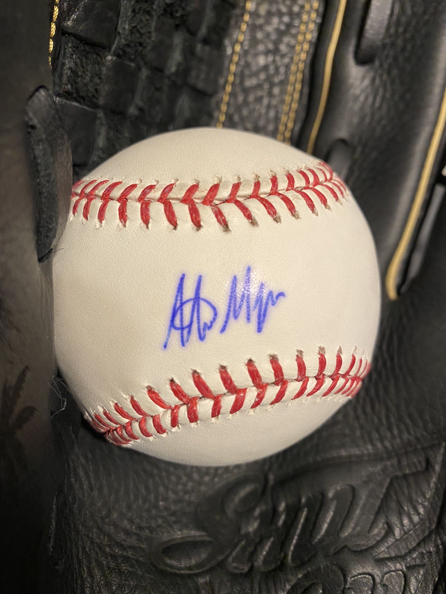 Alex Meyer Signed Baseball With COA