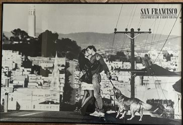 Aaron Chang San Francisco California Coit Tower 1989 Print 24 x 36