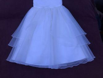 Ivory Flower Girl Party Communion Dress Size 5