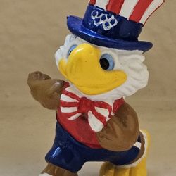 1984 Los Angeles Olympics Sam The Mascot Running
