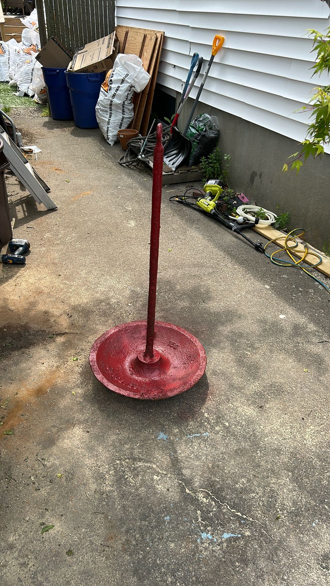 150 Lb Mushroom Mooring
