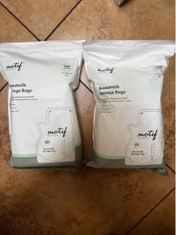 Motif breast milk bags