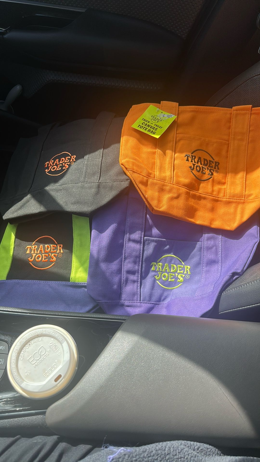 Trader Joe Halloween Tote Bag