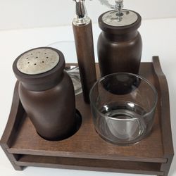 MID CENTURY MODERN OLDE THOMPSON 6" TALL PEPPER GRINDER / MILL 