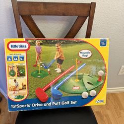 Tot Sports Drive And Putt Golf Set 