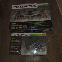 2 Tap And Die Sets Metric And Standard 