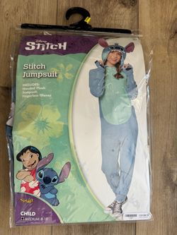 Stitch Halloween Costume, child size medium 8-10
