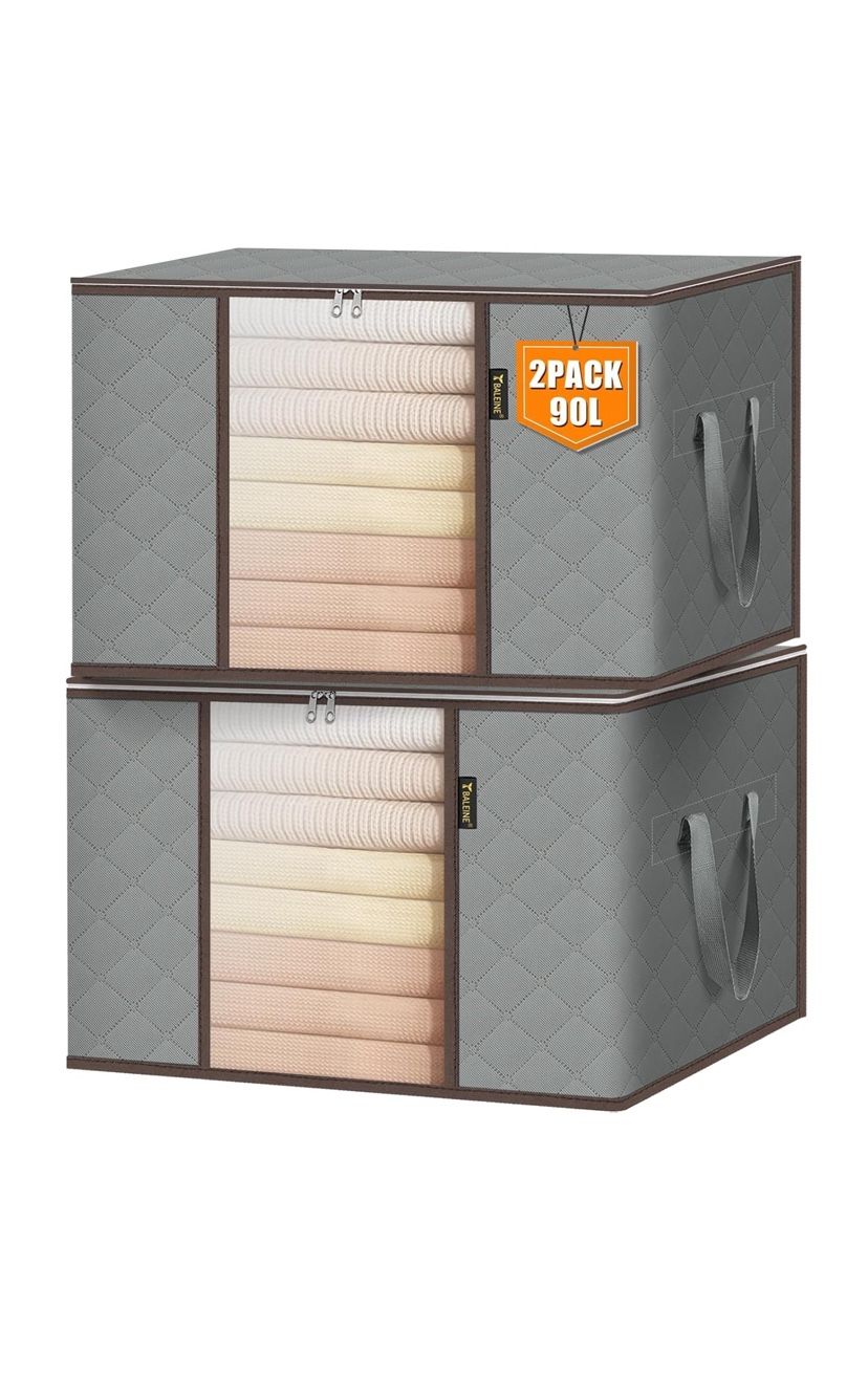 Pack Of 2 Clothes Storage Bags