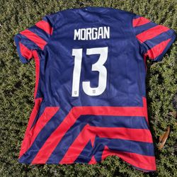 Alex Morgan USA away Jersey