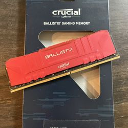 8GB Ballistix Gaming Memory