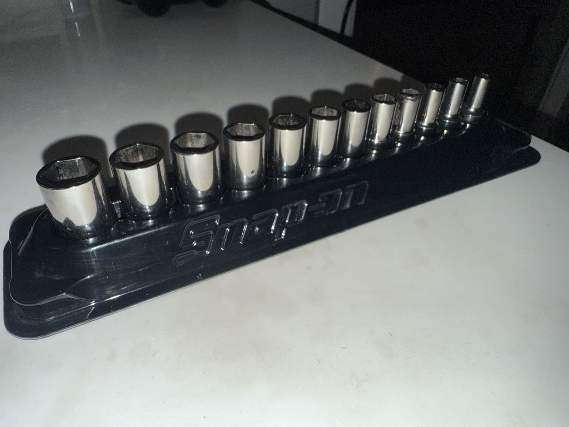1/4” Socket set metric Semi Deep Snap on