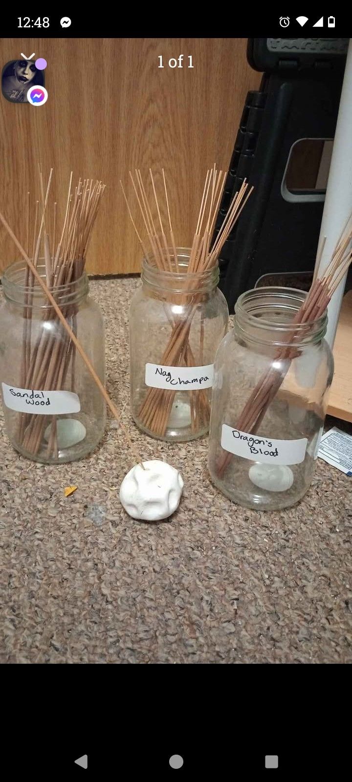 Handmade Incense Holder And Incense