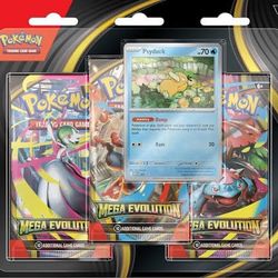 Pokemon Mega Evolution 3-pack Blister (Psyduck)