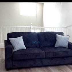 NEW: Grey/Blue Couch