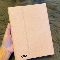 COO Folio Keyboard Case for iPad Pro 9.7 / iPad (6th/5th Gen) & Air 2/1 - Pink