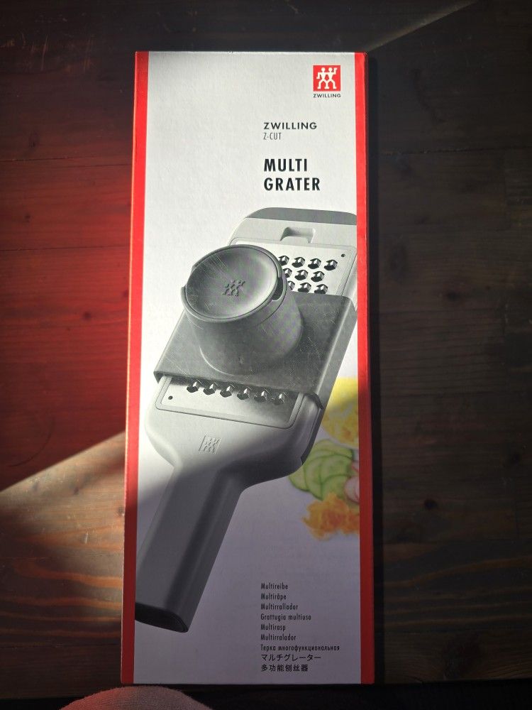 ZWILLING Z-Cut Multifunctional Grater, Mandoline, Faster Grating Technology